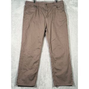 Prana Pants Mens 38x30 Brown Bridger Jeans‎ Slim Fit